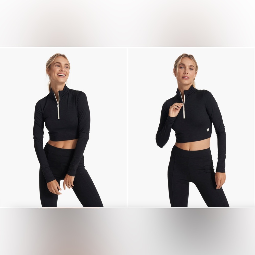 NWOT Vuori Lux Rib Half Zip